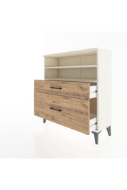 Arges Şifonyer 2 Raflı 2 Çekmeceli 88x30x96 - S04M021V3A