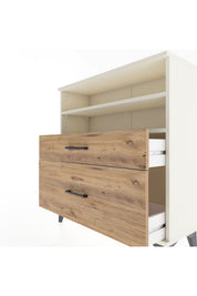 Arges Şifonyer 2 Raflı 2 Çekmeceli 88x30x96 - S04M021V3A