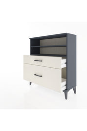 Arges Şifonyer 2 Raflı 2 Çekmeceli 88x30x96 - S04M021V4A