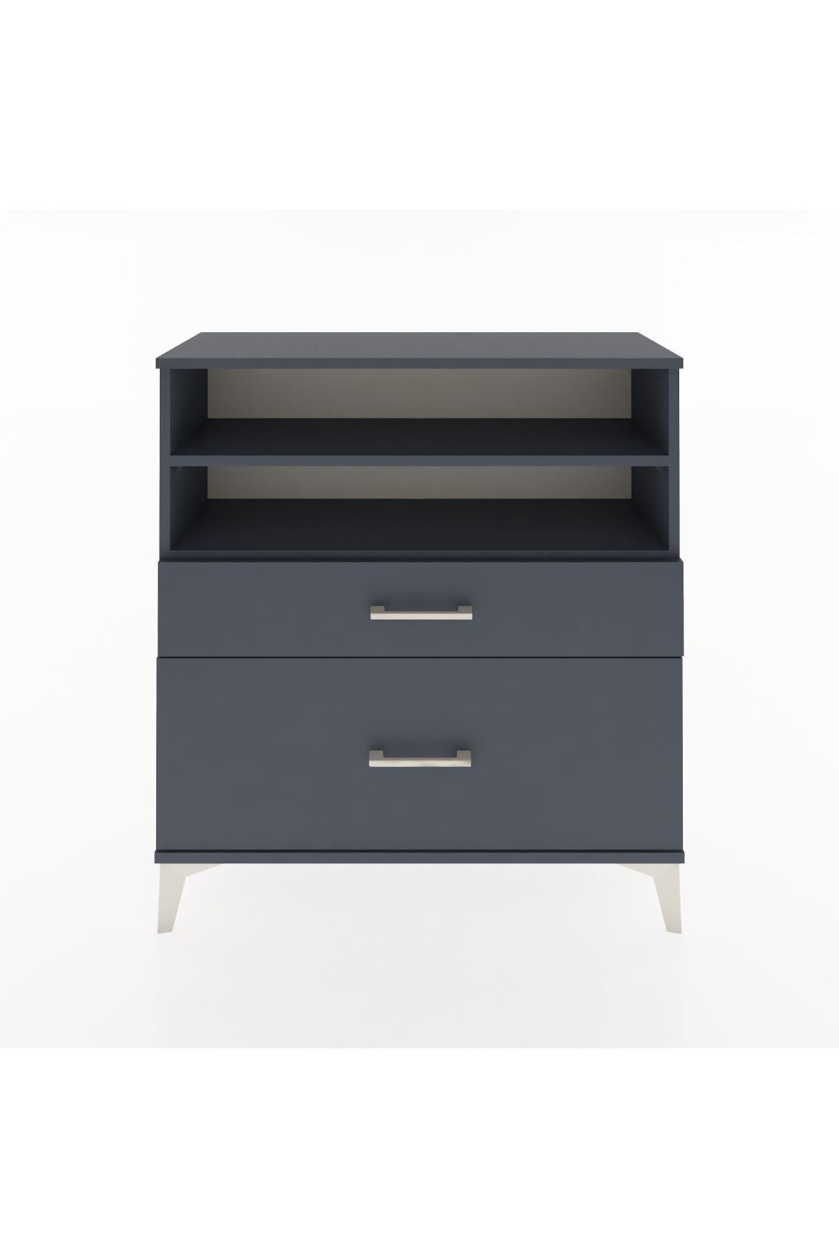 Arges Şifonyer 2 Raflı 2 Çekmeceli 88x30x96 - S04M021V5A