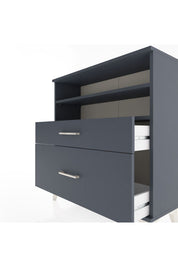 Arges Şifonyer 2 Raflı 2 Çekmeceli 88x30x96 - S04M021V5A