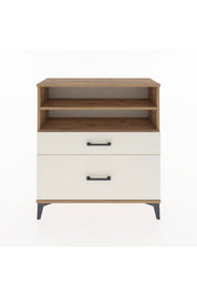 Arges Şifonyer 2 Raflı 2 Çekmeceli 88x30x96 - S04M021V7A