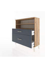 Arges Şifonyer 2 Raflı 2 Çekmeceli 88x30x96 - S04M021V8A