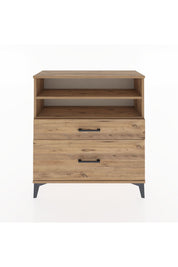 Arges Şifonyer 2 Raflı 2 Çekmeceli 88x30x96 - S04M021V9A