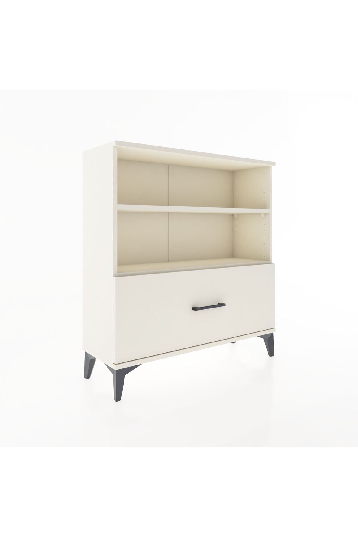 Arges Şifonyer 2 Raflı Tek Çekmeceli 88x30x96 - S04M022V1A