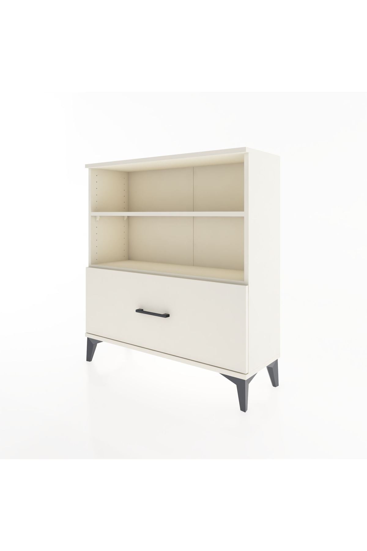 Arges Şifonyer 2 Raflı Tek Çekmeceli 88x30x96 - S04M022V1A
