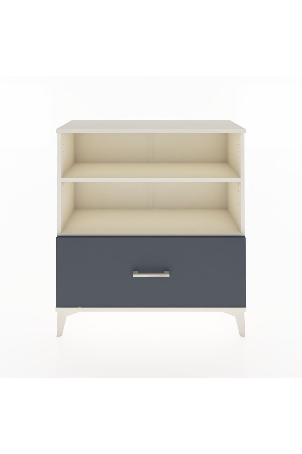 Arges Şifonyer 2 Raflı Tek Çekmeceli 88x30x96 - S04M022V2A