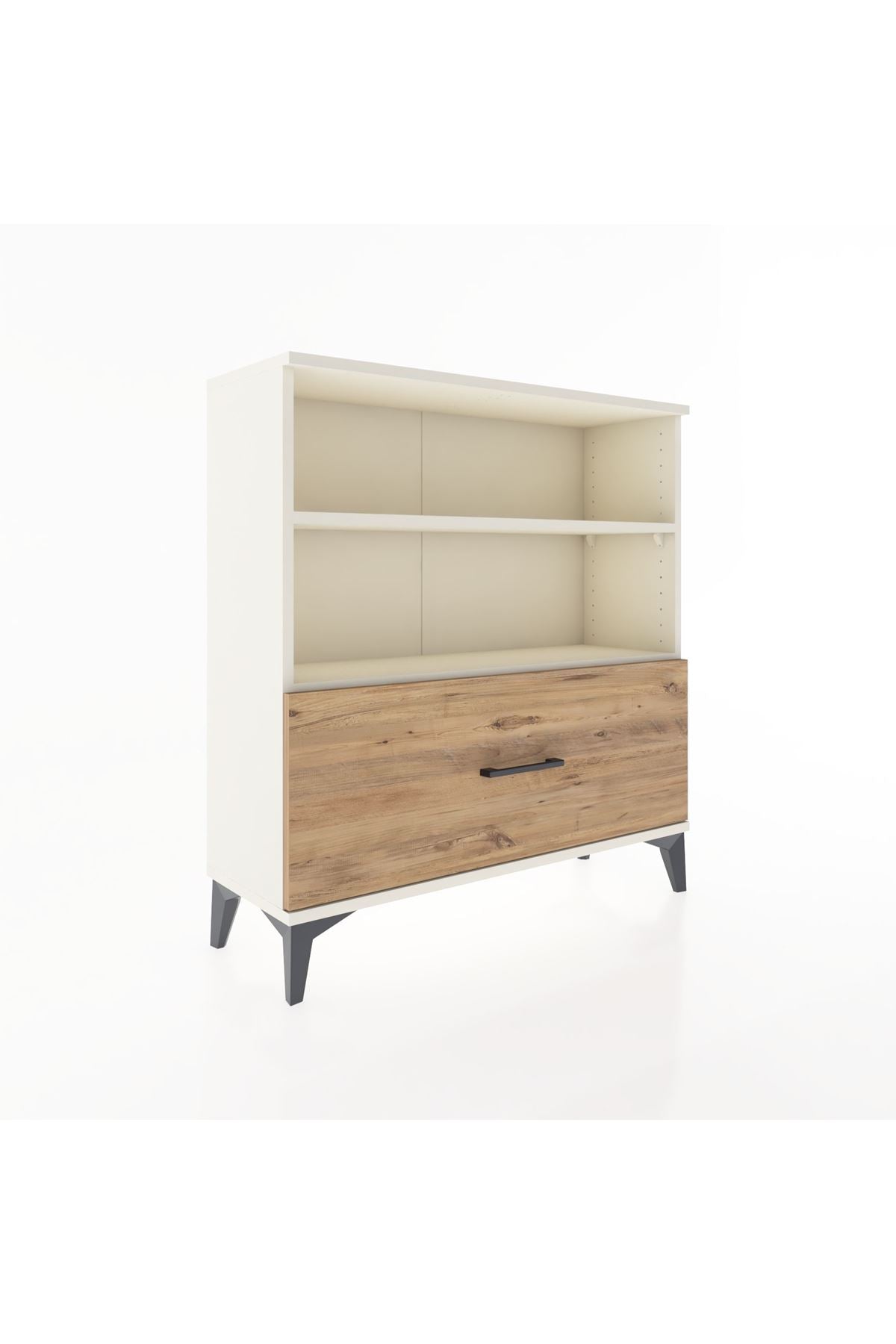 Arges Şifonyer 2 Raflı Tek Çekmeceli 88x30x96 - S04M022V3A