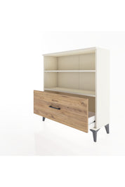Arges Şifonyer 2 Raflı Tek Çekmeceli 88x30x96 - S04M022V3A