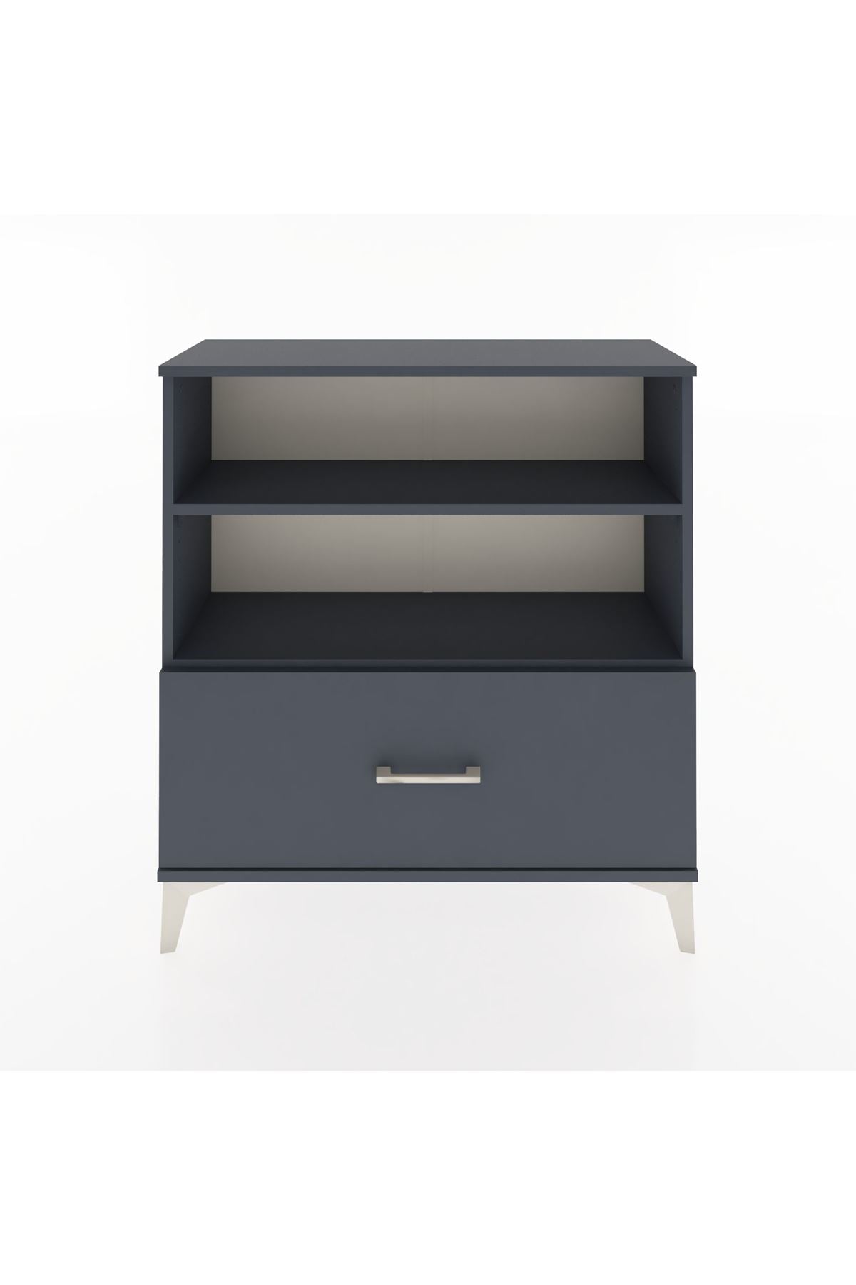 Arges Şifonyer 2 Raflı Tek Çekmeceli 88x30x96 - S04M022V5A