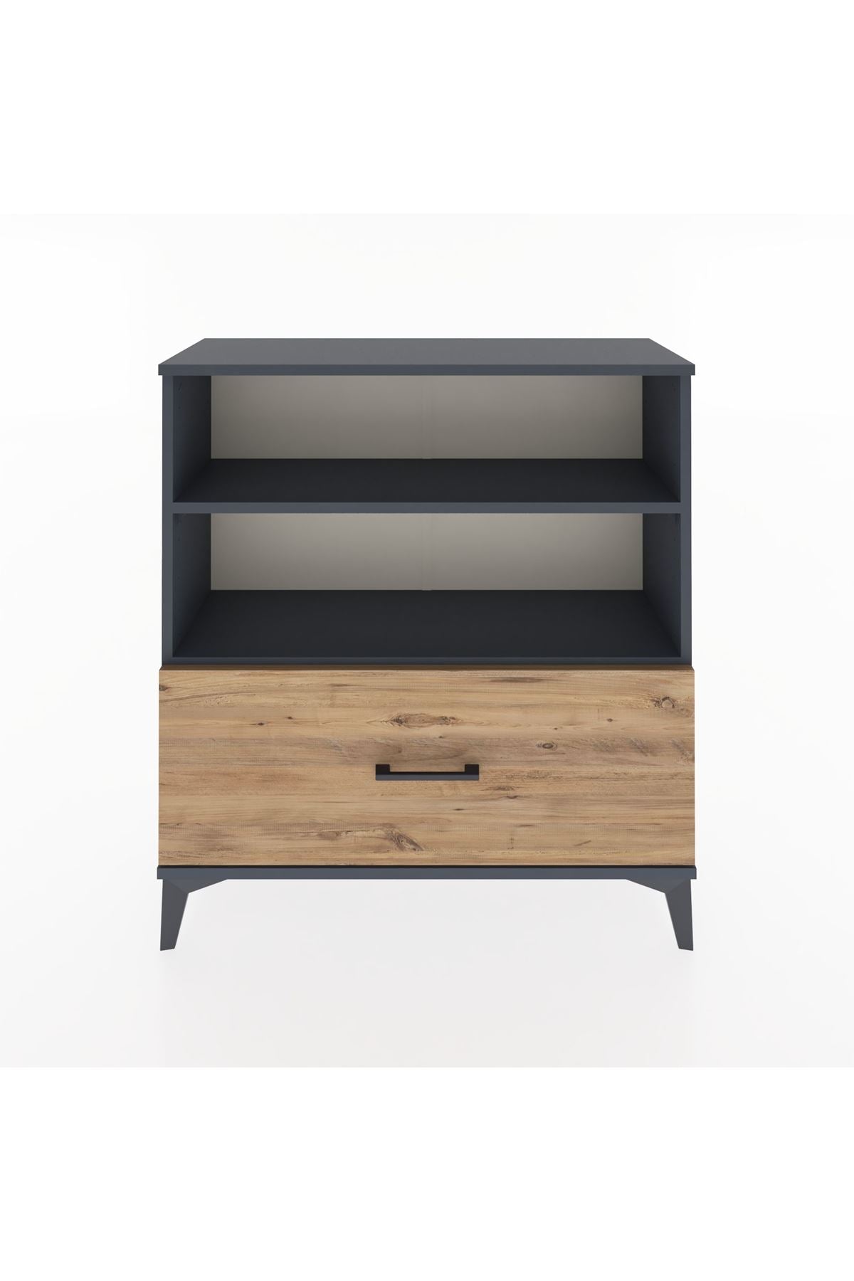 Arges Şifonyer 2 Raflı Tek Çekmeceli 88x30x96 - S04M022V6A
