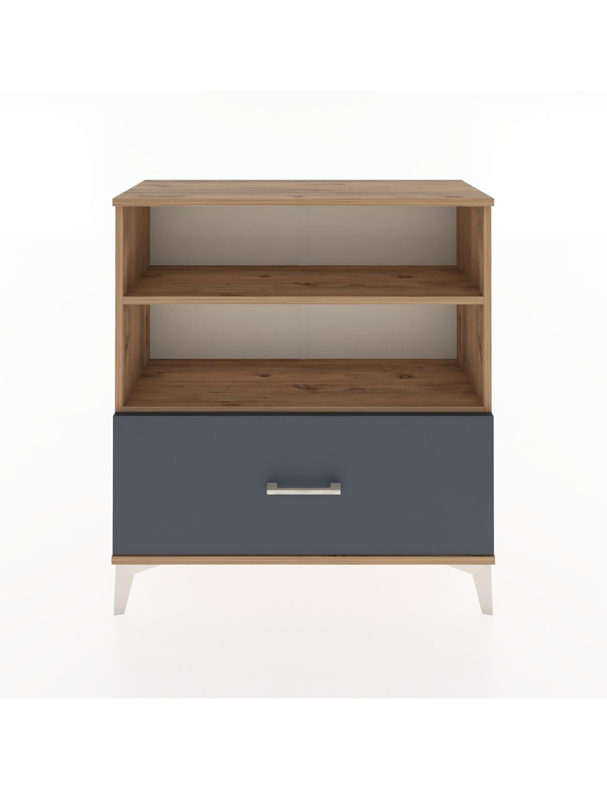Arges Şifonyer 2 Raflı Tek Çekmeceli 88x30x96 - S04M022V8A