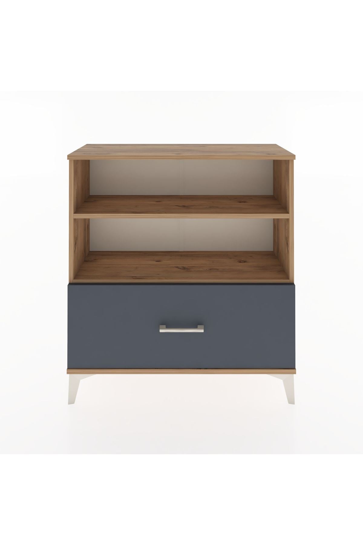 Arges Şifonyer 2 Raflı Tek Çekmeceli 88x30x96 - S04M022V8A