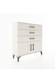 Arges Şifonyer Tek Raflı 3 Çekmeceli 2 Kapaklı 88x30x96 - S04M023V1A