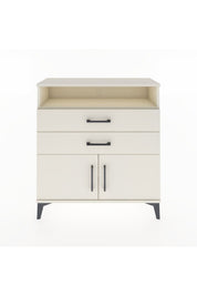 Arges Şifonyer 2 Raflı 2 Çekmeceli 2 Kapaklı 88x30x96 - S04M024V1A