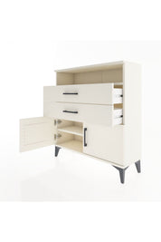 Arges Şifonyer 2 Raflı 2 Çekmeceli 2 Kapaklı 88x30x96 - S04M024V1A