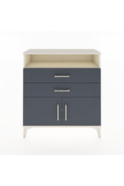 Arges Şifonyer 2 Raflı 2 Çekmeceli 2 Kapaklı 88x30x96 - S04M024V2A