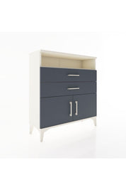 Arges Şifonyer 2 Raflı 2 Çekmeceli 2 Kapaklı 88x30x96 - S04M024V2A