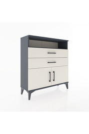 Arges Şifonyer 2 Raflı 2 Çekmeceli 2 Kapaklı 88x30x96 - S04M024V4A