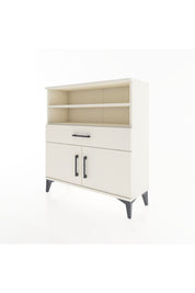 Arges Şifonyer 3 Raflı Tek Çekmeceli 2 Kapaklı 88x30x96 - S04M025V1A