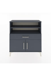 Arges Şifonyer 3 Raflı Tek Çekmeceli 2 Kapaklı 88x30x96 - S04M025V5A