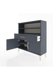 Arges Şifonyer 3 Raflı Tek Çekmeceli 2 Kapaklı 88x30x96 - S04M025V5A