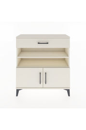 Arges Şifonyer 3 Raflı Tek Çekmeceli 2 Kapaklı 88x30x96 - S04M026V1A