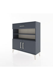 Arges Şifonyer 3 Raflı Tek Çekmeceli 2 Kapaklı 88x30x96 - S04M026V5A