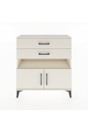 Arges Şifonyer 2 Raflı 2 Çekmeceli 2 Kapaklı 88x30x96 - S04M027V1A