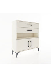 Arges Şifonyer 2 Raflı 2 Çekmeceli 2 Kapaklı 88x30x96 - S04M027V1A