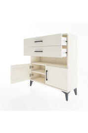 Arges Şifonyer 2 Raflı 2 Çekmeceli 2 Kapaklı 88x30x96 - S04M027V1A