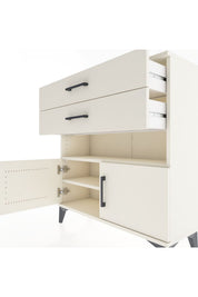 Arges Şifonyer 2 Raflı 2 Çekmeceli 2 Kapaklı 88x30x96 - S04M027V1A
