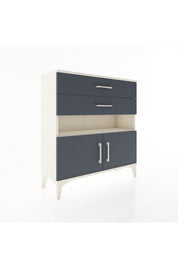 Arges Şifonyer 2 Raflı 2 Çekmeceli 2 Kapaklı 88x30x96 - S04M027V2A