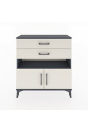 Arges Şifonyer 2 Raflı 2 Çekmeceli 2 Kapaklı 88x30x96 - S04M027V4A