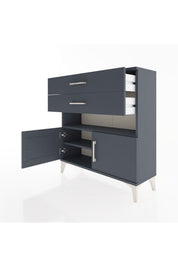 Arges Şifonyer 2 Raflı 2 Çekmeceli 2 Kapaklı 88x30x96 - S04M027V5A