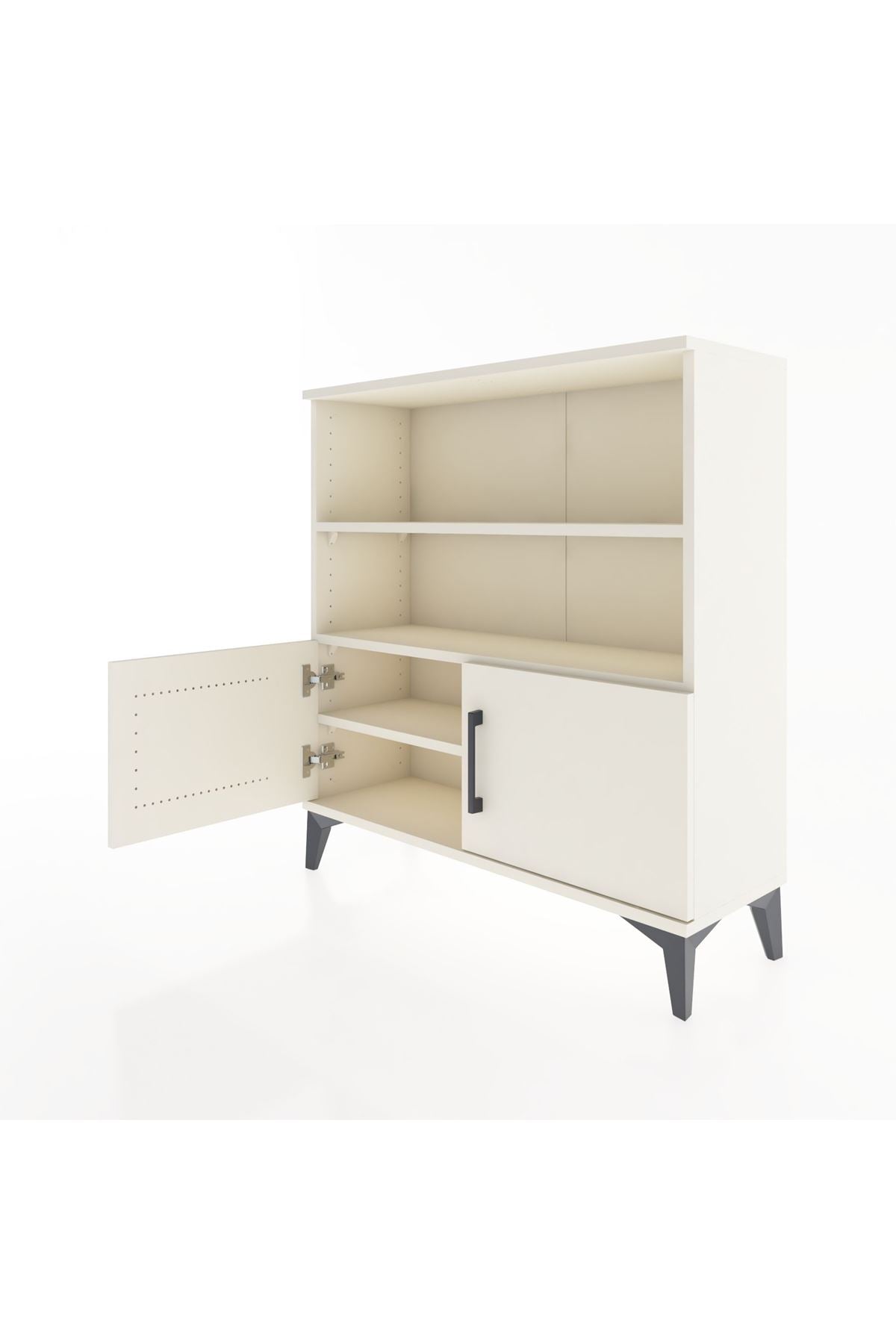 Arges Şifonyer 3 Raflı 2 Kapaklı 88x30x96 - S04M028V1A