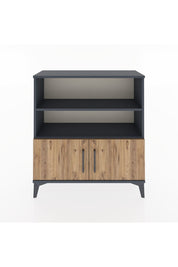 Arges Şifonyer 3 Raflı 2 Kapaklı 88x30x96 - S04M028V6A