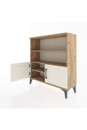 Arges Şifonyer 3 Raflı 2 Kapaklı 88x30x96 - S04M028V7A