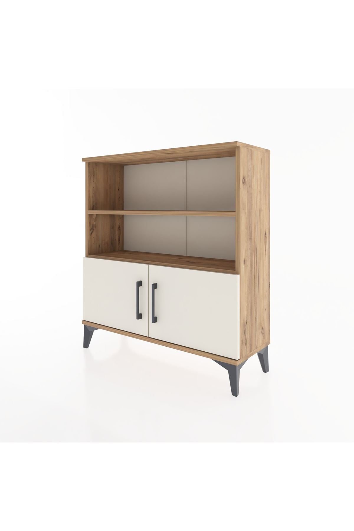 Arges Şifonyer 3 Raflı 2 Kapaklı 88x30x96 - S04M028V7A
