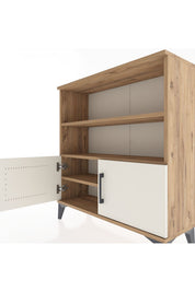Arges Şifonyer 3 Raflı 2 Kapaklı 88x30x96 - S04M028V7A