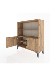 Arges Şifonyer 3 Raflı 2 Kapaklı 88x30x96 - S04M028V9A