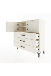 Arges Şifonyer 2 Raflı 3 Çekmeceli 2 Kapaklı 88x30x96 - S04M029V1A