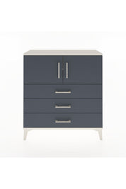 Arges Şifonyer 2 Raflı 3 Çekmeceli 2 Kapaklı 88x30x96 - S04M029V2A