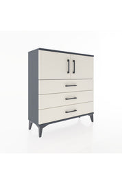 Arges Şifonyer 2 Raflı 3 Çekmeceli 2 Kapaklı 88x30x96 - S04M029V4A