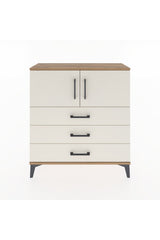 Arges Şifonyer 2 Raflı 3 Çekmeceli 2 Kapaklı 88x30x96