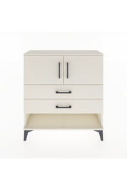 Arges Şifonyer 2 Raflı 2 Çekmeceli 2 Kapaklı 88x30x96 - S04M030V1A
