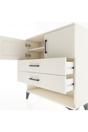 Arges Şifonyer 2 Raflı 2 Çekmeceli 2 Kapaklı 88x30x96 - S04M030V1A