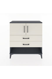 Arges Şifonyer 2 Raflı 2 Çekmeceli 2 Kapaklı 88x30x96 - S04M030V4A
