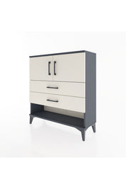 Arges Şifonyer 2 Raflı 2 Çekmeceli 2 Kapaklı 88x30x96 - S04M030V4A