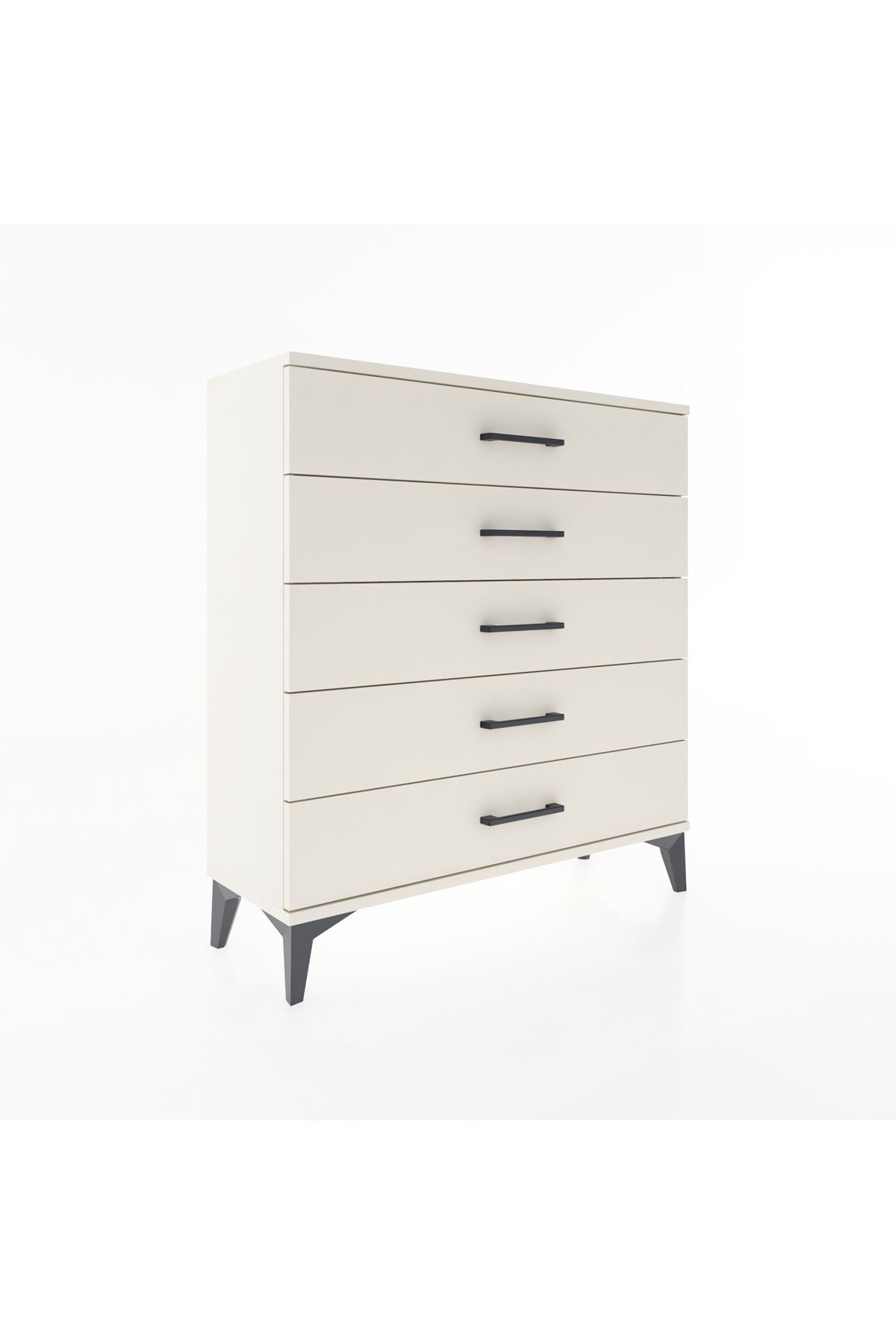 Arges Şifonyer 5 Çekmeceli 88x30x96 - S04M001V1A